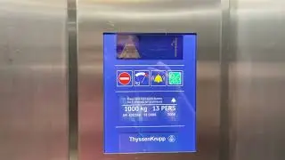 ThyssenKrupp Univers MRL Lift @ Central Library, Cambridge