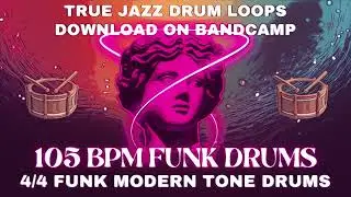 105 Bpm Modern Tone Drums Heavily Syncopated Funk Drums Only-Download In Description