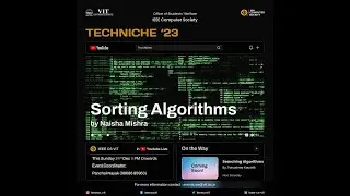 Tech Niche 3.33 - Sorting Algorithms