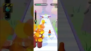 Squirt Gun Girl: Garden Runner Game play  11  #shorts
