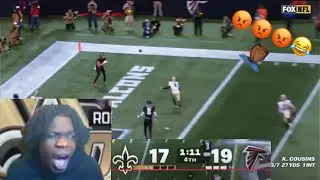 I’m UPSET😡🤦🏾‍♂️!!! Angry Saints Fan Reacts To Loss Against Falcons… 