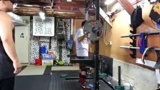 Leg session w/ PreOG preworkout