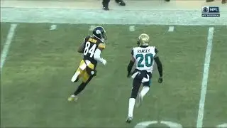 Antonio Brown vs Jalen Ramsey & AJ Bouye (2017 AFC Divisional) | WR vs CB Matchup