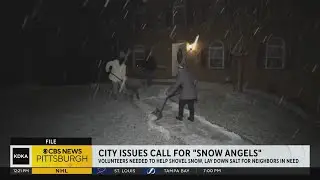 City of Pittsburgh recruiting community volunteers for 2023-24 Snow Angels program