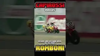 Capirossi Versus Romboni 💥🇫🇷 #shorts #capirossi #romboni #biaggi #battle #racing #motogp #classic