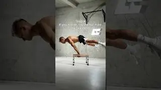From tuck to Straddle Planche in 4 steps ✅ #calisthenics #planche