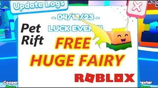 How to get FREE HUGE FAIRY all locations EASY FAST - Pet Rift - Roblox