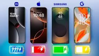iPhone 16 Pro Max vs S25 Ultra vs Xiaomi 15 Ultra vs Pixel 9 Pro XL | TEST de BATER&Iacute;A