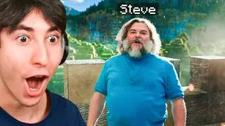 Reacting to Minecraft MOVIE Official Trailer