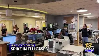 HEALTHY COLORADO: Spike in Flu cases