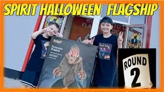 We went to spirit Halloween flagship AGAIN! | spirit Halloween 2022 | possessed pumpkin
