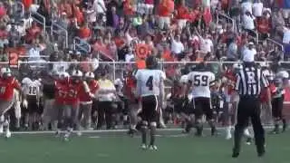 Greg Milhouse Campbell Football Jr Highlights Part 1