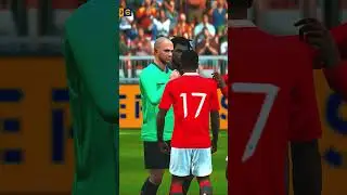 Fight in football #pes #efootball #pes2021 #shorts