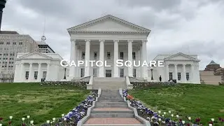 NARRATED WALK: Richmond, Virginia- Capitol Square ~ Downtown