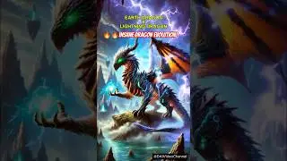 Ultimate Elemental Dragon Fusion! Fire, Ice, Lightning & More! #ai #Shorts #dragonfusion  #hybrid