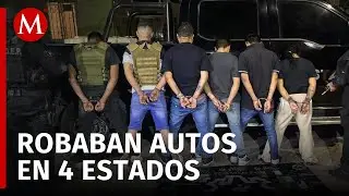 Detienen a 'El Coste&ntilde;o', presunto l&iacute;der de banda de robo de autos