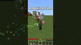 Easy Armadillo XP Farm #shorts #minecraft #gaming #easy