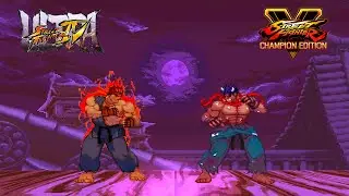 Evil Ryu vs Kage - Street Fighter Epic Mirror Match