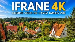 IFRANE Morocco 4K 🇲🇦 | The Switzerland of Morocco as you've never seen it before