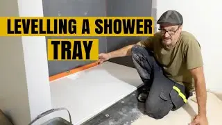 How to level a shower tray like a PRO