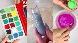 ASMR slime💜💚❤️💛💜 #slimeworld #asmr #slime #asmrslime #satisfying #asmrvideo #video