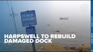 'Let's get the dock back': Harpswell to rebuild public wharf destroyed by winter storms