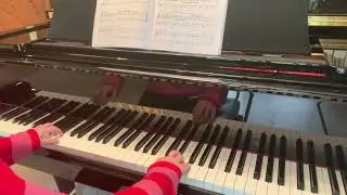 Snowfall by Nancy Faber  |  Piano Adventures lesson book  |  level 3B