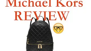 Michael Kors Rhea Zip Medium Backpack REVIEW