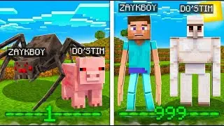 Minecraft Ammo Daraja Oshgani Sari Horor Moblarga Aylanib Boramiz