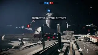 Star Wars Battlefront 2 Tie Fighter gameplay