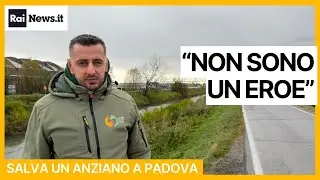 Salva un anziano finito con l'auto in un canale. Il soccorritore: 