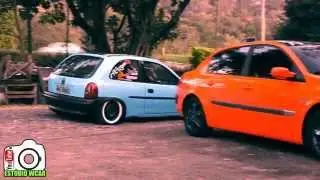 Corsa Smurf Rebaixado Fixa | Estúdio Wcar