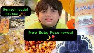 New born baby face reveal🤱🥰|| Ramzan daily routine📿🍩🥧||@lifestyle222-11