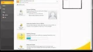 Outlook 2010 - Mailbox Cleanup.avi