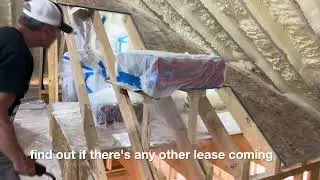 We spray foamed this house and got passive house results! 0.5ACH50 after Spray Foam!
