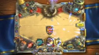 Hearthstone - Palad&iacute;n control vs juego con rango video 1