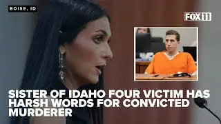 Sister of Kaylee Goncalves gives victim impact statement at Bryan Kohberger's sentencing