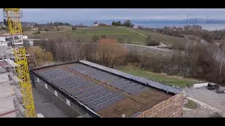 PV/Solar-Anlage mit Gründach