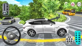 New Genesis GV80 SUV car Extreme Mountain Path Driving - 3D #cargame #drivinggame #games #gaming