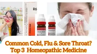 Running Nose ? Common Cold Best Homeopathic Medicine? R6 Homeopathic Drop! Flu Treatments-Dr.Rukmani