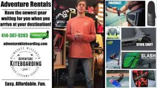 Adventure Rentals from Adventure Kiteboarding