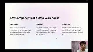 DataWarehousing and its importance.