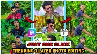 Instagram Trending 3 Layer Photo Editing | Viral Insta Trend 3 Layer Photo Editing | Photo Editing |