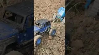 &ldquo;RC Car vs Tractor 😱 | Field Towing Challenge 🔥&rdquo;#RCCar#RCvsTractor#MonsterRCCar#FieldChallenge