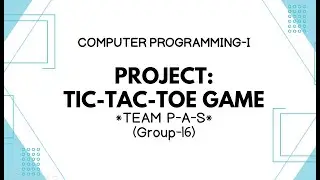 Simple tic-tac-toe game using C programming
