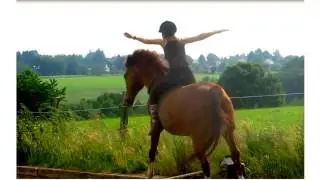 when you can fly- tackless riding- jumping