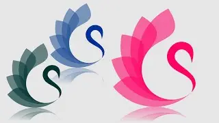 CorelDraw Tips & Tricks - Logo Design - Creative Easy Logo - Peacock  S Letter