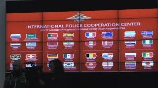 Russia opens international police centre for World Cup