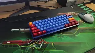 CannonKeys Bakeneko60 w/ Everglide v3 Aqua Kings