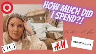 HUGE SHOPPING HAUL | Target, Vici, Vanity Planet, H&M & MORE!